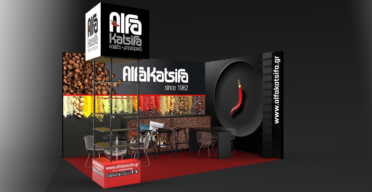 Alfa Katsifa Exhibition Stand